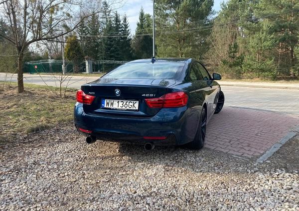 BMW Seria 4 cena 85000 przebieg: 175000, rok produkcji 2014 z Warszawa małe 172